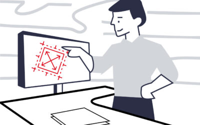 Project manager engineer in wood