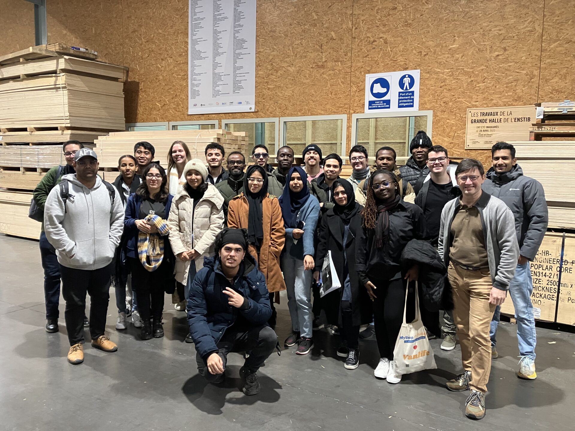 INTERNATIONAL - LES ÉTUDIANTS DU MUNDUS BIOREF EN VISITE - ENSTIB