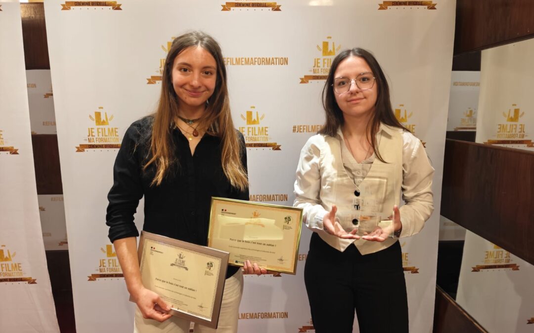 L’ENSTIB brille au Grand Rex avec trois trophées au concours national “Je filme ma formation”