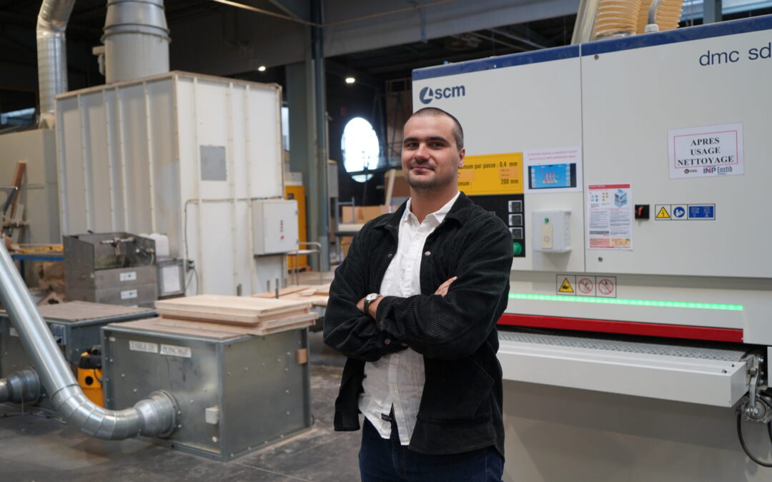 Du béton au bois : le parcours de Guilhem Greffier, nouveau maître de conférences à l’ENSTIB